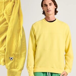 Able Made Yellow Kian Sweatshirt Men’s Women’s Unisex Medium